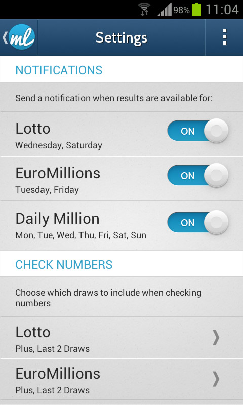 daily millions lotto checker
